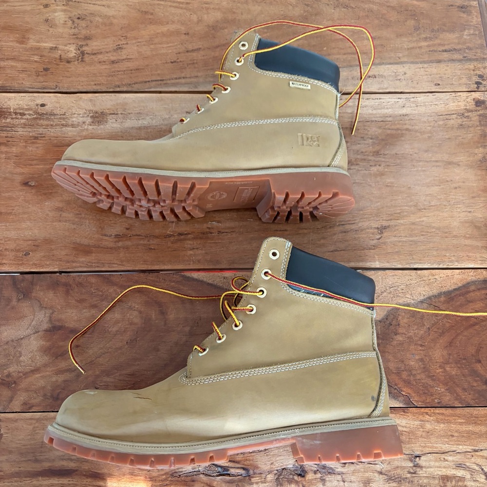 Rugged Outback Men’s Size 14 US Beige Work Boots - Picture 5 of 16